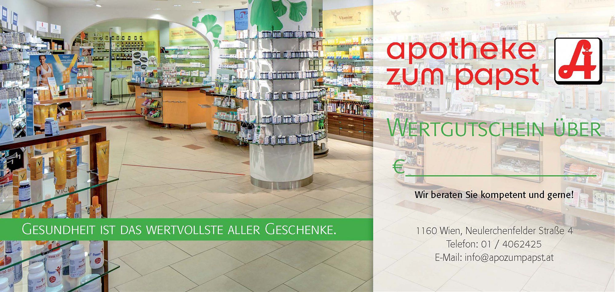Bild Nr.1 zum Thema: Geschenkgutschein